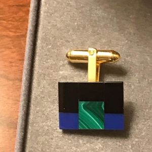 Men's Onyx Cuff Links